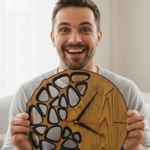 Luxy Decor Luxury Wooden Clock 102